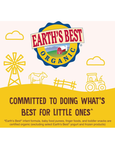 Fórmula Infantil Orgánica Earth's Best 907 g - 0-12 Meses