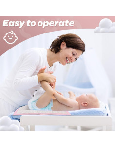 Paquete de 100 almohadillas desechables para bebés Buyockss 33x46 cm 2