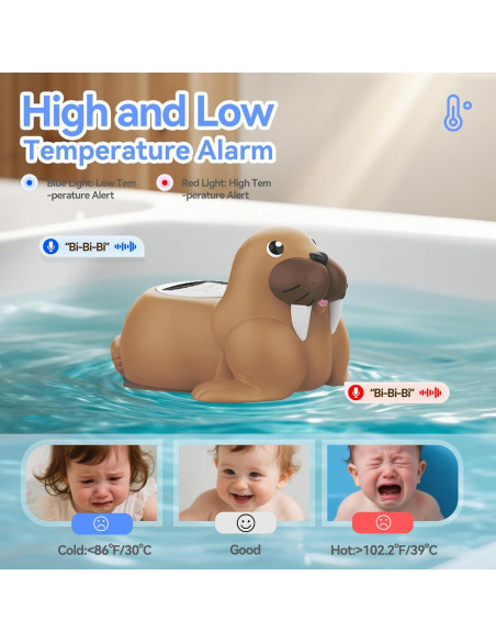 Termómetro Digital Flotante Doli Yearning para Bebés - Baño y Habitación Termómetro Digital Flotante Doli Yearning para Bebés - Baño y Habitación