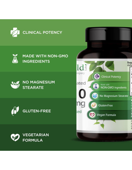 Suplemento CoQ10 200mg Emerald Labs - 30 Cápsulas Antioxidantes Suplemento CoQ10 200mg Emerald Labs - 30 Cápsulas Antioxidantes