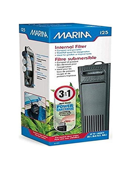 Filtro Interno Marina I25 para Acuarios hasta 25 Litros Filtro Interno Marina I25 para Acuarios hasta 25 Litros