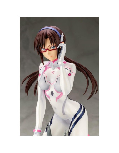 Estatua PVC Kotobukiya Mari Makinami Traje Blanco 24 cm