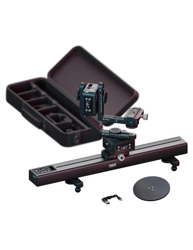 Trexo Pro Kit V2 Dolly Motorizado para Cámara DSLR - Negro