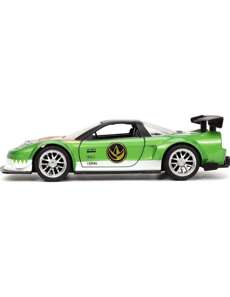 Juguete Jada Toys Power Rangers Honda NSX Type-R 1:32 con Ranger Verde Juguete Jada Toys Power Rangers Honda NSX Type-R 1:32 con Ranger Verde