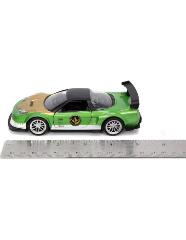 Juguete Jada Toys Power Rangers Honda NSX Type-R 1:32 con Ranger Verde