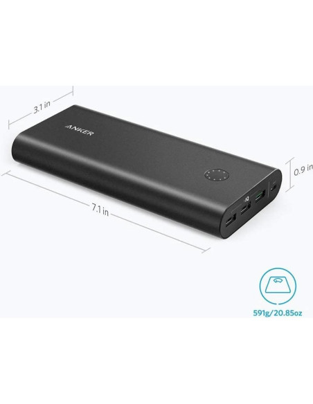 Batería Externa Anker PowerCore+ 26800mAh Carga Rápida 3.0 Batería Externa Anker PowerCore+ 26800mAh Carga Rápida 3.0