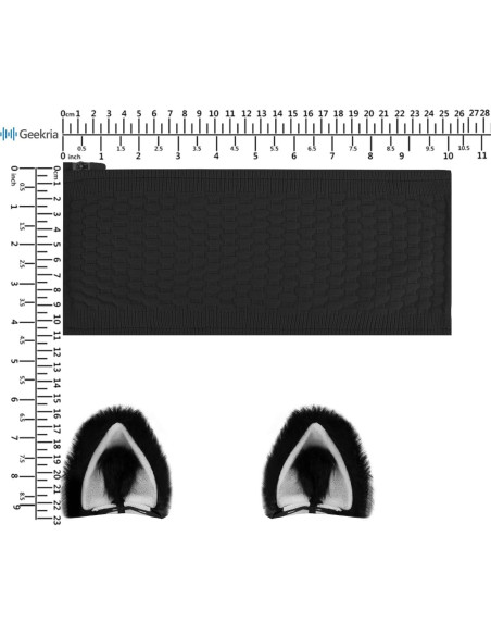Cubierta de Diadema Geekria + Orejas de Gato para Auriculares Cubierta de Diadema Geekria + Orejas de Gato para Auriculares