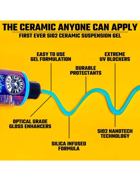 Cera Cerámica HydroSlick Chemical Guys 473 ml - Brillo Intenso Cera Cerámica HydroSlick Chemical Guys 473 ml - Brillo Intenso
