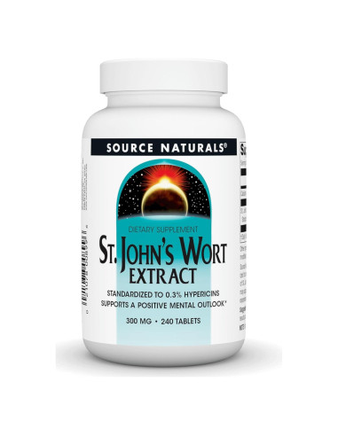 Extracto de Hierba de San Juan Source Naturals 300 mg 240 Tabletas