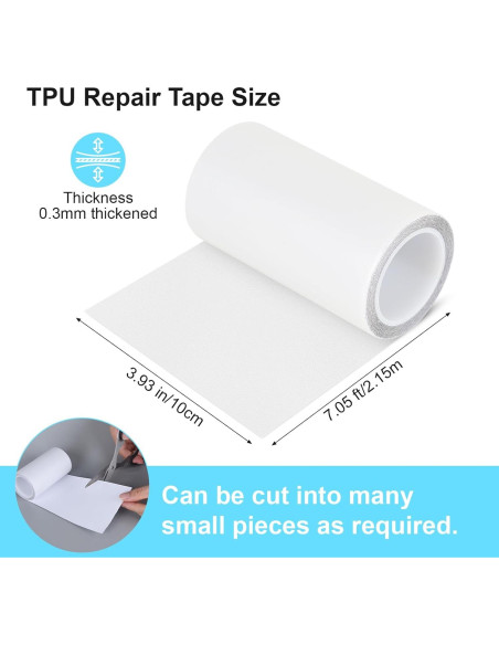Kit de Reparación Cinta TPU Transparente HIFILTURE 2.13m Kit de Reparación Cinta TPU Transparente HIFILTURE 2.13m