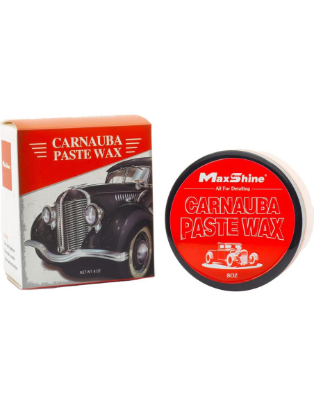 Cera de Carnauba Maxshine 227g - Brillo profundo y duradero Cera de Carnauba Maxshine 227g - Brillo profundo y duradero