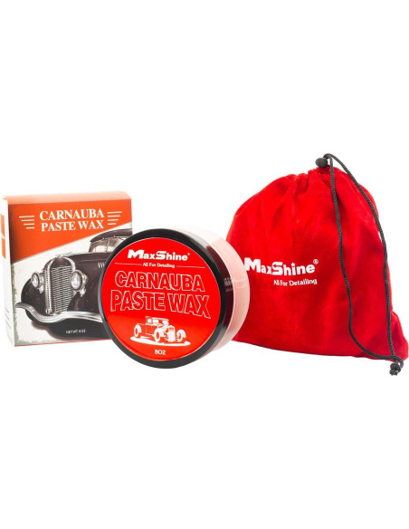 Cera de Carnauba Maxshine 227g - Brillo profundo y duradero Cera de Carnauba Maxshine 227g - Brillo profundo y duradero
