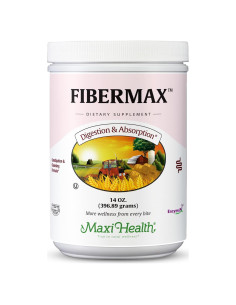 Maxi Health Fibermax Polvo 396g - Suplemento de Fibra Kosher
