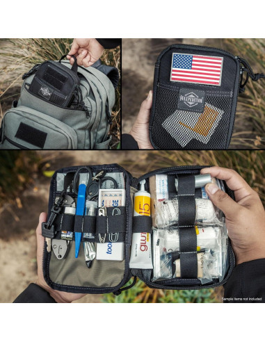 Organizador de bolsillo Maxpedition Fatty Negro 17 bolsillos