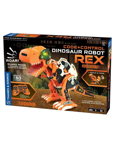 Kit de Robótica Thames & Kosmos REX T. Rex 28 cm STEM