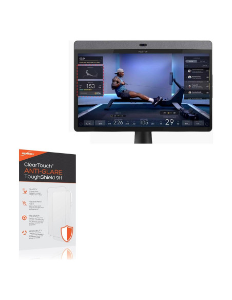 Protector de Pantalla BoxWave para Peloton Row - Anti-reflejo 9H (2-Pack) Protector de Pantalla BoxWave para Peloton Row - Anti-reflejo 9H (2-Pack)