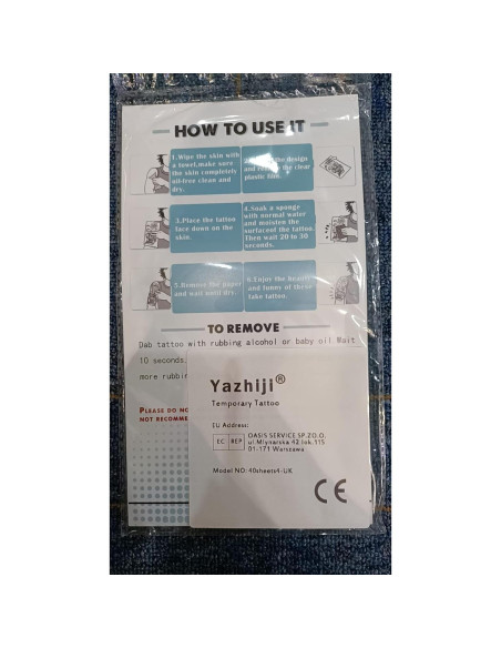 Tatuajes Temporales Impermeables Yazhiji - 40 Hojas Flores y Mariposas Tatuajes Temporales Impermeables Yazhiji - 40 Hojas Flores y Mariposas