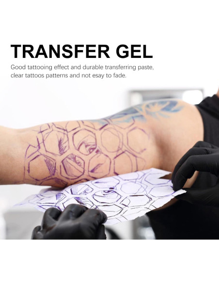Gel de Transferencia de Tatuaje EQEIYICS 150ml Profesional Gel de Transferencia de Tatuaje EQEIYICS 150ml Profesional