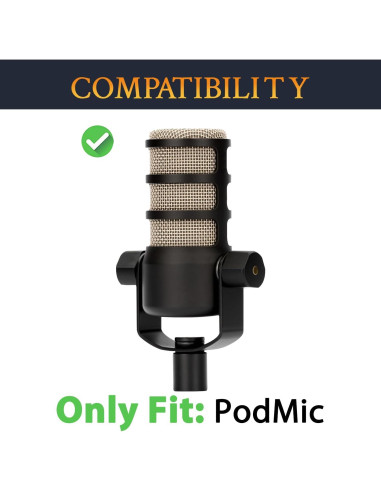 Filtros Antipop SOULWIT para Micrófonos PodMic - 2 Piezas