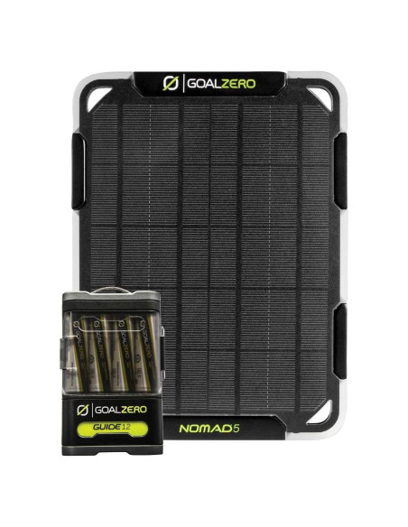 Kit Solar Portátil Goal Zero Guide 12 Plus y Nomad 5 Kit Solar Portátil Goal Zero Guide 12 Plus y Nomad 5