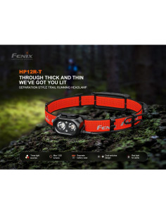 Linterna Frontal Fenix HP12R-T 1300 Lúmenes Recargable USB-C 2