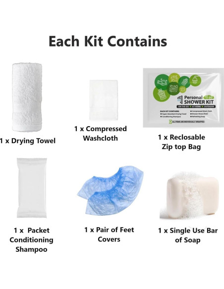 Kit de Ducha Personal Compacto pH Advantage SKG - Viajes, Gimnasio, Camping Kit de Ducha Personal Compacto pH Advantage SKG - Viajes, Gimnasio, Camping