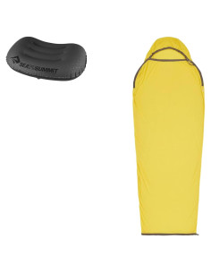 Sistema de Sueño Sea to Summit: Almohada Ultraligera y Forro Reactor
