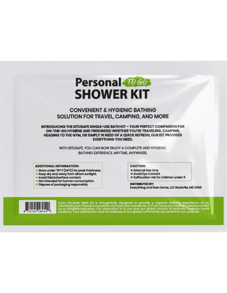Kit de Ducha Personal Compacto pH Advantage SKG - Viajes, Gimnasio, Camping Kit de Ducha Personal Compacto pH Advantage SKG - Viajes, Gimnasio, Camping