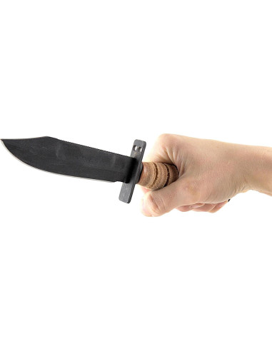 Cuchillo de Supervivencia Ontario Knife 499 con Funda y Piedra