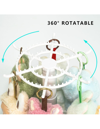 Soporte de Exhibición Rotatorio Seodon para Figuras 17 cm