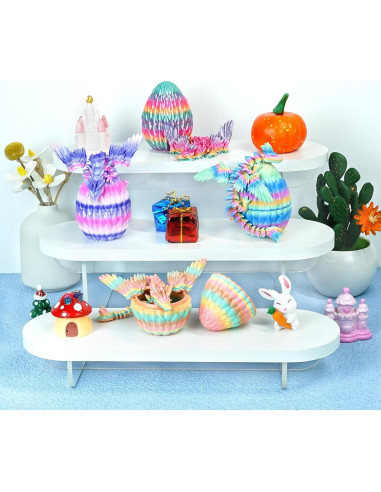 Set de 4 Huevos de Dragón 3D Mydhall con Dragón Bebé - Decoración
