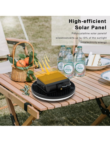 Linterna Solar Recargable 16500mAh 60W Iodoo 3000LM IP65