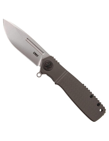 Cuchillo Plegable CRKT Homefront K252GXP, Hoja Sandvik 12C27