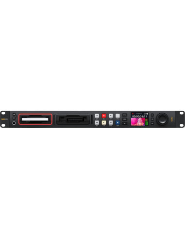 Grabador Blackmagic Design HyperDeck Studio 4K Pro con cable