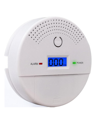 Detector de Humo y Monóxido de Carbono VOCNIK MCOA-CFX con Pantalla LCD