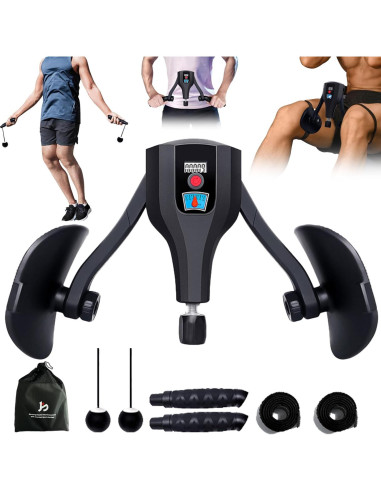 Entrenador de Muslos Hiyoga Multifuncional 10-60 kg Ajustable