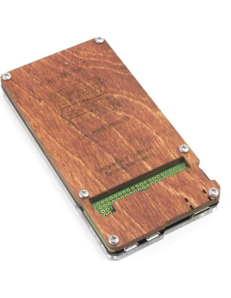 Caja Zebra Zero Plus C4Labs para Raspberry Pi Zero - Negro Caja Zebra Zero Plus C4Labs para Raspberry Pi Zero - Negro