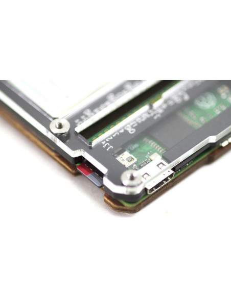 Caja Zebra Zero Plus C4Labs para Raspberry Pi Zero - Negro Caja Zebra Zero Plus C4Labs para Raspberry Pi Zero - Negro