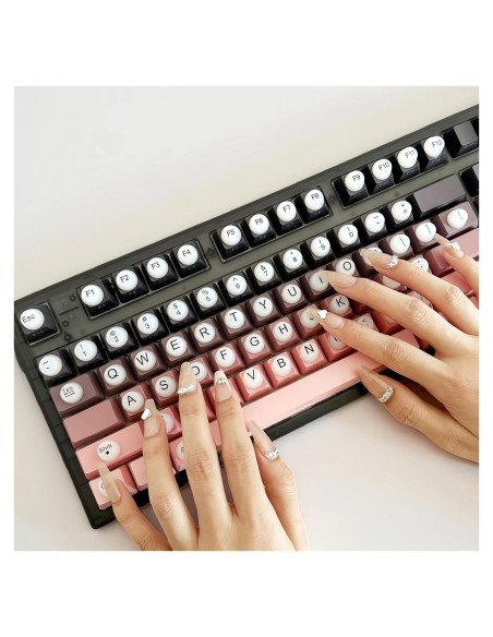 Calcomanías de Teclado Silicona Elevadas 64PCS - Virsomier Calcomanías de Teclado Silicona Elevadas 64PCS - Virsomier