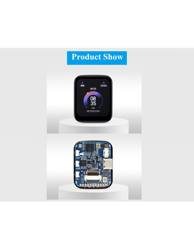 Placa de Desarrollo RP2040 UeeKKoo con Pantalla Táctil 1.69"