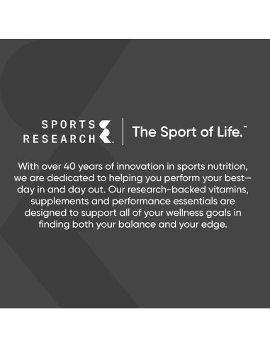 Vitamina D3 K2 Vegana Sports Research 5000 IU - 30 Cápsulas