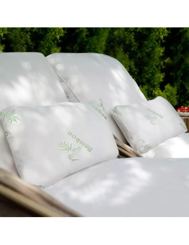 Almohadas Queen iMounTEK de Espuma Viscoelástica Transpirables