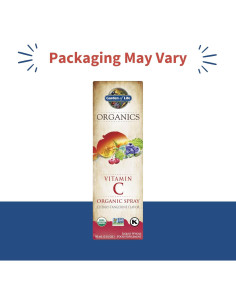Spray Orgánico de Vitamina C Jardín de Vida 59 ml Cereza Mandarina 2