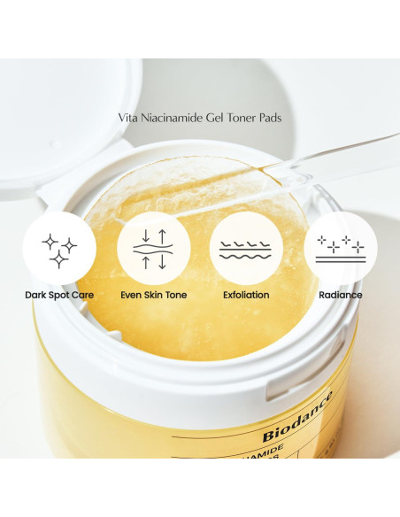Dúo Cuidado Piel Radiance Biodance: 60 Almohadillas + 4 Máscaras Dúo Cuidado Piel Radiance Biodance: 60 Almohadillas + 4 Máscaras