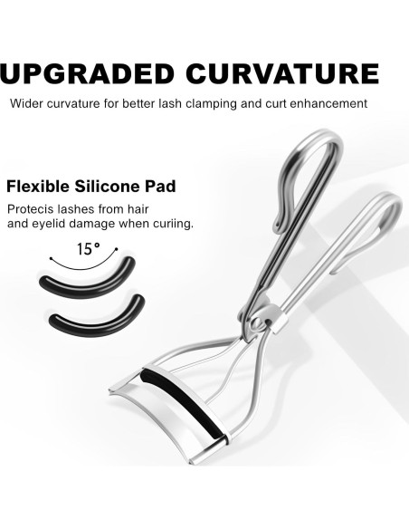 30 Almohadillas de Silicona para Rizador de Pestañas e.l.f. 30 Almohadillas de Silicona para Rizador de Pestañas e.l.f.