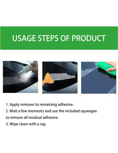 Removedor de Adhesivos para Autos Hzutloer 120ml Efectivo