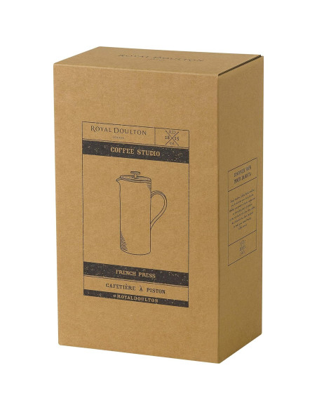 Prensa Francesa Royal Doulton Coffee Studio 1.5L Gris Prensa Francesa Royal Doulton Coffee Studio 1.5L Gris