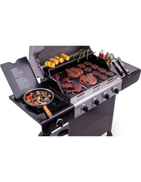Rejillas de Parrilla Charbroil Gcostar 3 Piezas 43x21cm Hierro Fundido Rejillas de Parrilla Charbroil Gcostar 3 Piezas 43x21cm Hierro Fundido