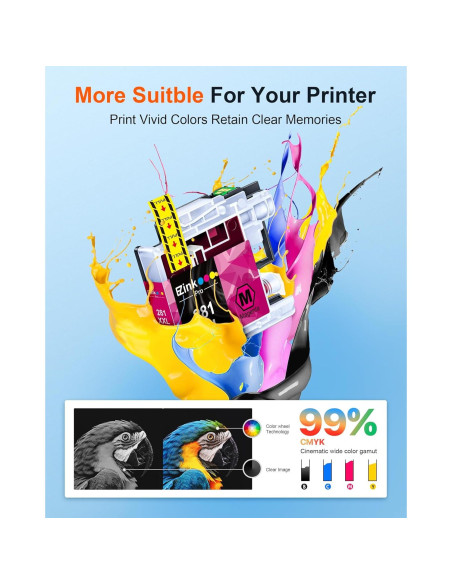 Cartuchos de Tinta E-Z Ink Pro PGI-280XXL CLI-281XXL para Canon Cartuchos de Tinta E-Z Ink Pro PGI-280XXL CLI-281XXL para Canon