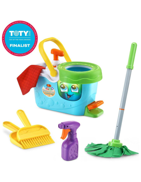 Caddy de Limpieza Interactivo VTech Clean Sweep Azul 3-5 Años Caddy de Limpieza Interactivo VTech Clean Sweep Azul 3-5 Años